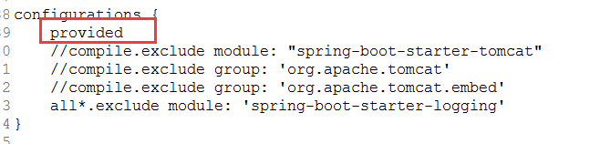 Spring boot + Gradle + Eclipse打war包发布总结第1张
