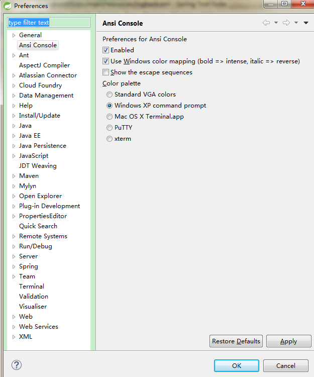 Spring boot——logback 基础使用篇（一） 