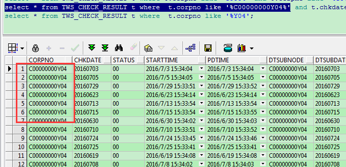 1 sql通配符