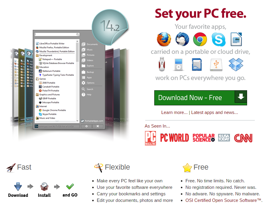 instal PortableApps Platform 26.3 free
