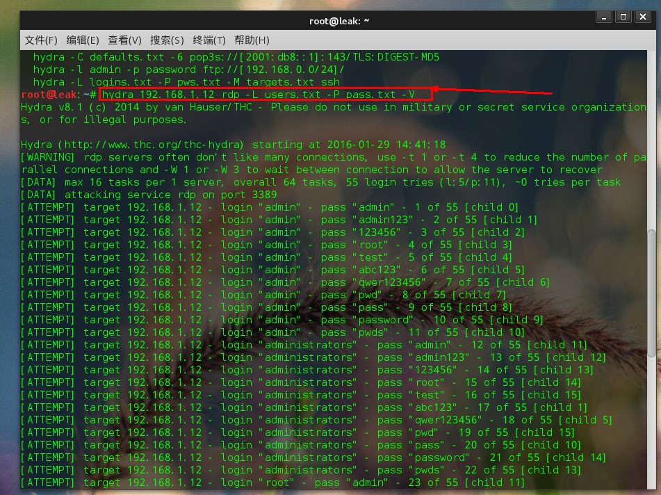 <span role="heading" aria-level="2">暴力激活成功教程攻击工具汇总——字典很关键，肉鸡也关键