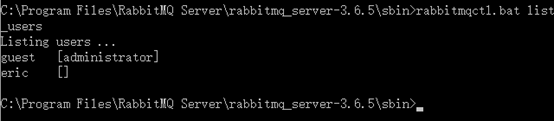 windows下 安装 rabbitMQ 及操作常用命令第7张