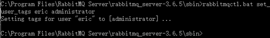 windows下 安装 rabbitMQ 及操作常用命令第8张