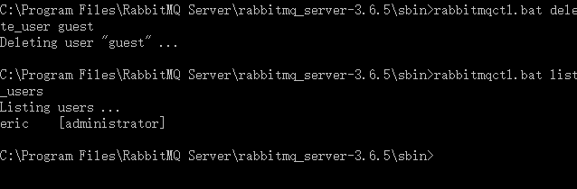 windows下 安装 rabbitMQ 及操作常用命令第12张