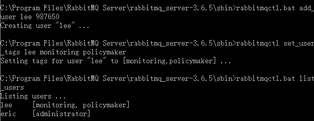 windows下 安装 rabbitMQ 及操作常用命令第10张