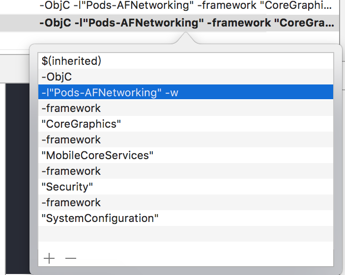 iOS开发之XCode设置--消除AFN的警告