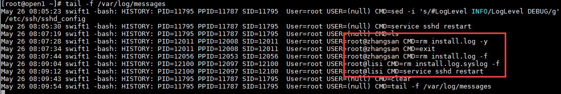 Linux 之不同运维人员共用root 账户权限审计第19张