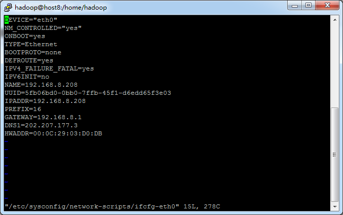 如何在linux系统中设置静态ip地址