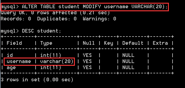 MySQL(一) 数据表数据库的基本操作第13张