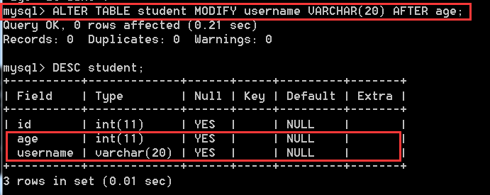 MySQL(一) 数据表数据库的基本操作第14张