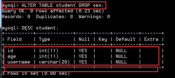 MySQL(一) 数据表数据库的基本操作第17张