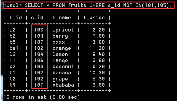 MySQL(三) 数据库表的查询操作【重要】第7张