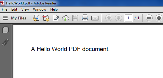 使用iText库创建PDF文件第1张