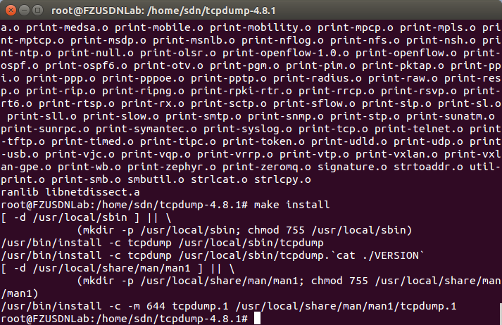 Ubuntu安装Tcpdump第1张