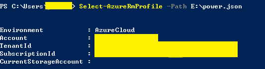 Azure 基础：用 PowerShell 自动登录