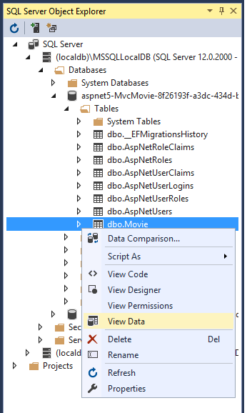 ASP.NET Core 中文文档 第二章 指南（4.5）使用 SQL Server LocalDB 配图04