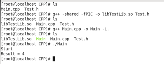 g++ 生成C++ .so库文件,并调用示例第3张