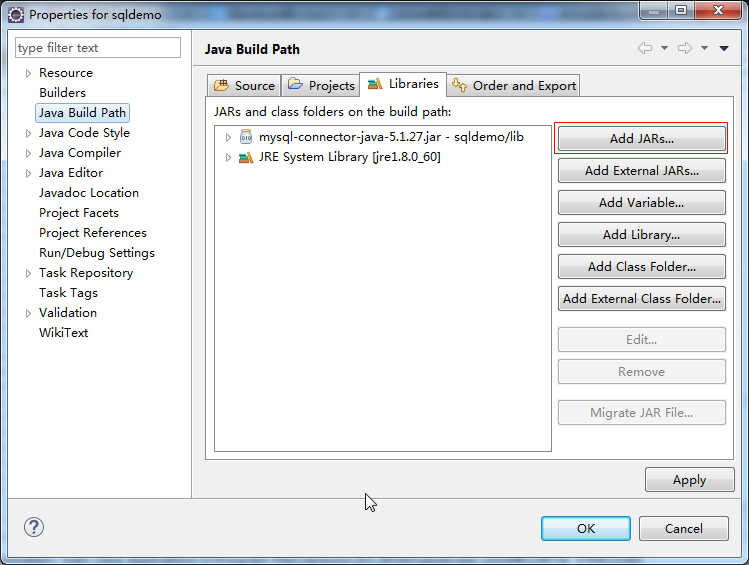 Java连接MySQL数据库——含步骤和代码 